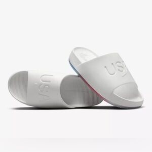 Nike USA Calm Slide Olympic USA Sail-Red-Royal Mens 11 NEW